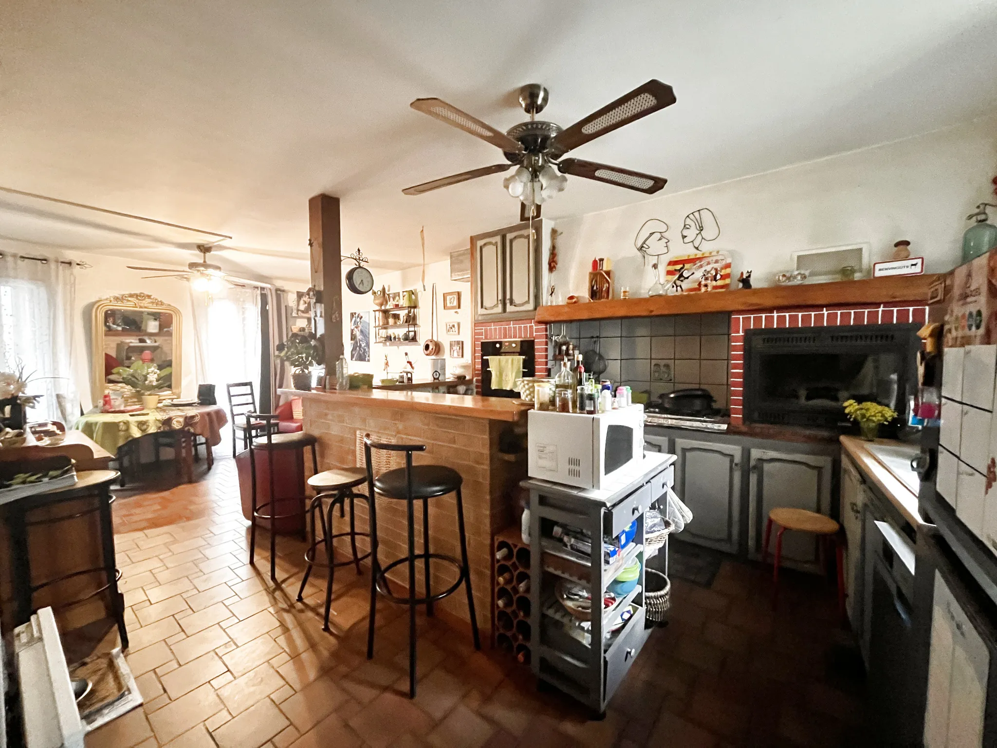 Maison F5 traversante à vendre à Arles sur Tech 