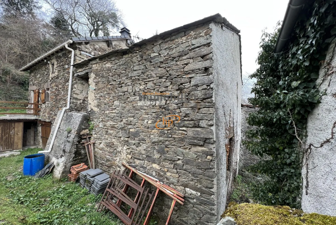 À vendre : maison de hameau à rénover à Gieussac 