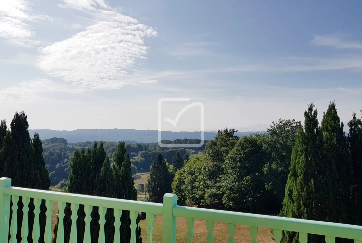 Maison à vendre à Chameyrat avec vue dégagée 