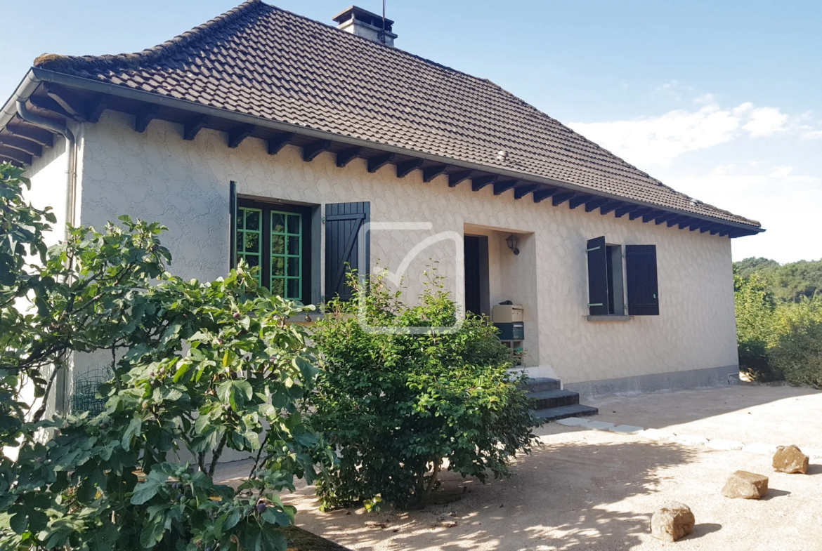 Maison à vendre à Chameyrat avec vue dégagée 