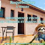 Appartement 2 pièces avec terrasse et parking à Roquebillière