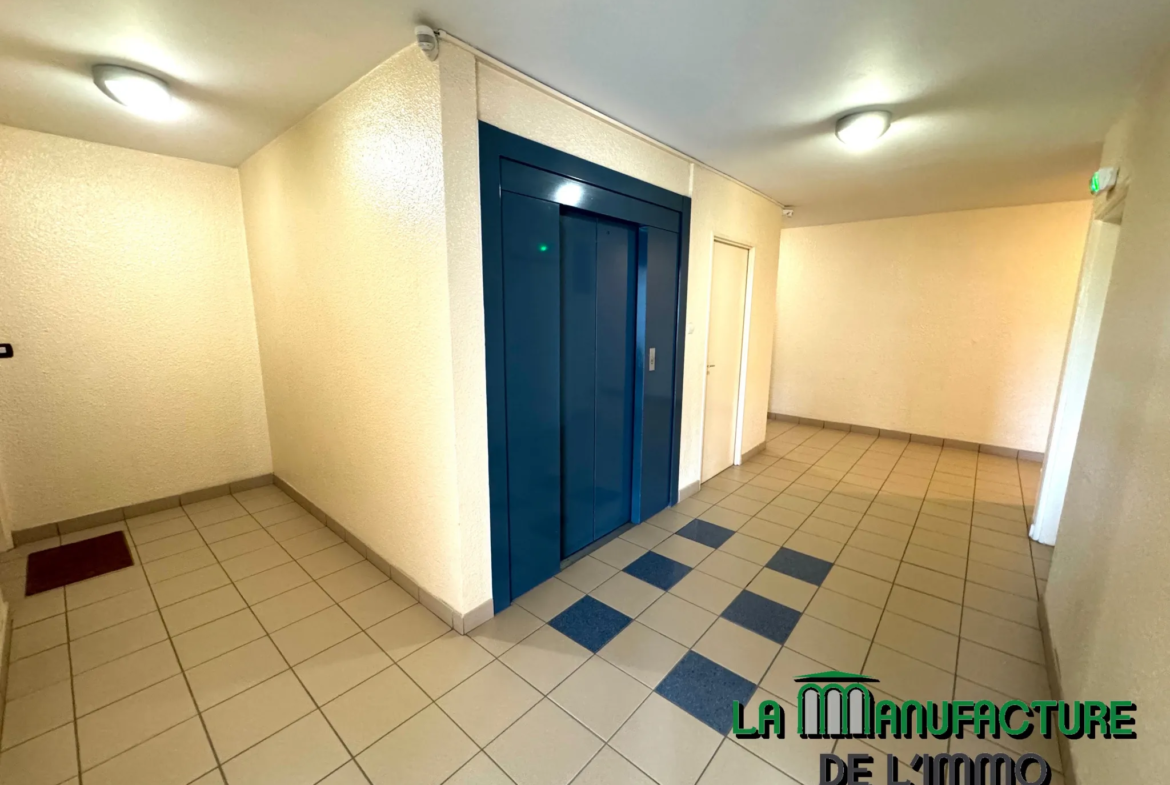 Appartement F4 lumineux à vendre à Saint-Etienne, Bas Montaud 