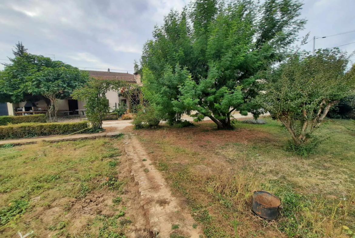 Maison spacieuse à vendre à Fumel avec jardin et dépendances 