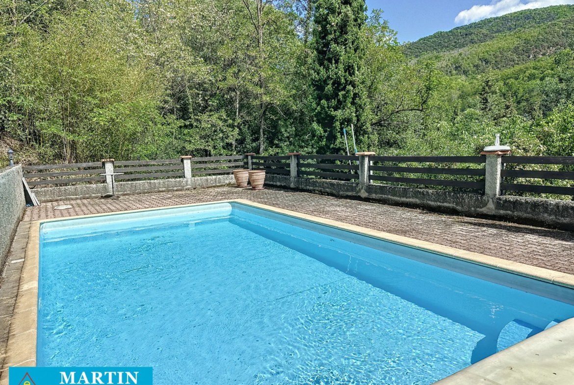 Villa à vendre à Arles sur Tech avec piscine 