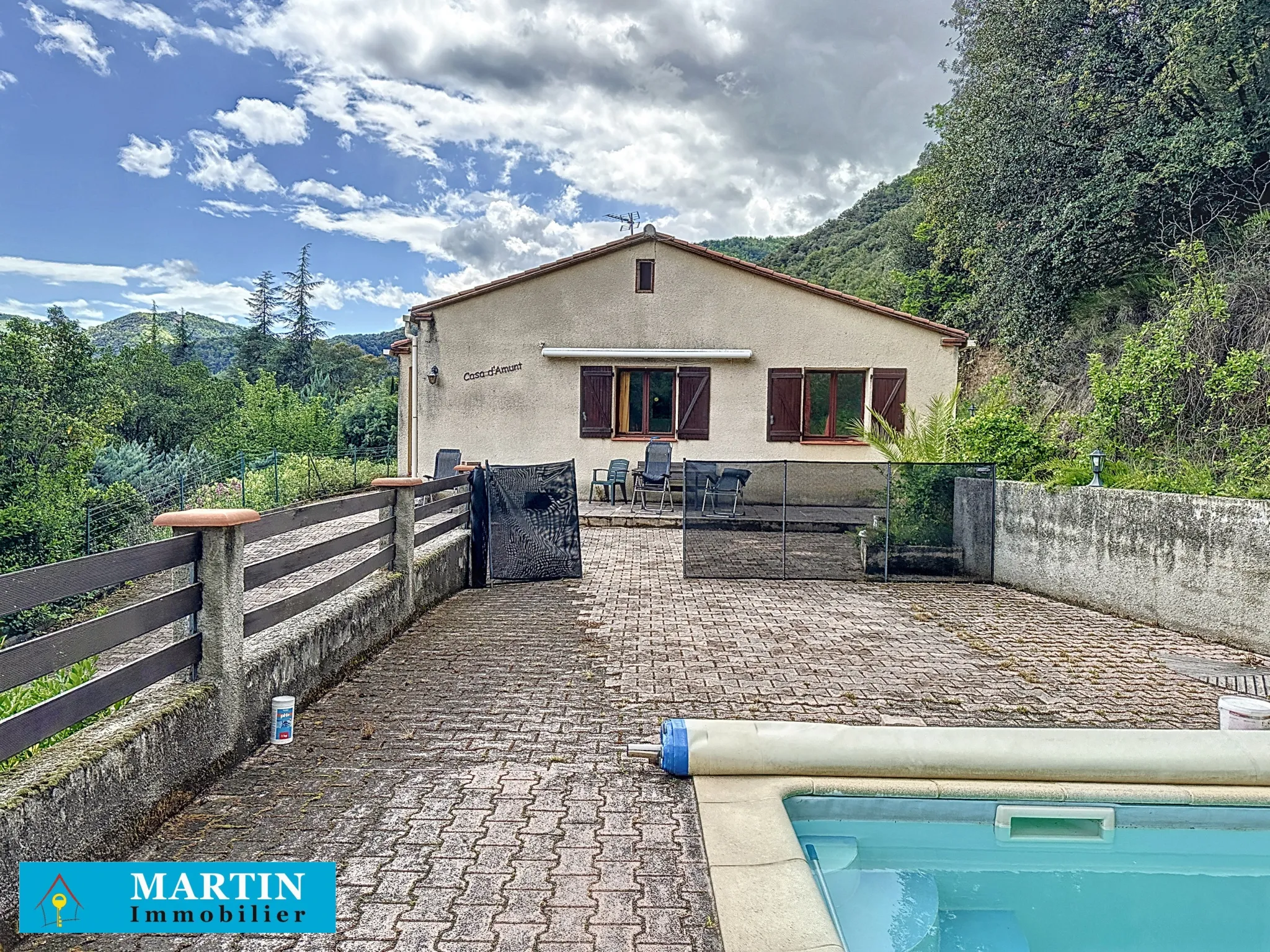 Villa à vendre à Arles sur Tech avec piscine 