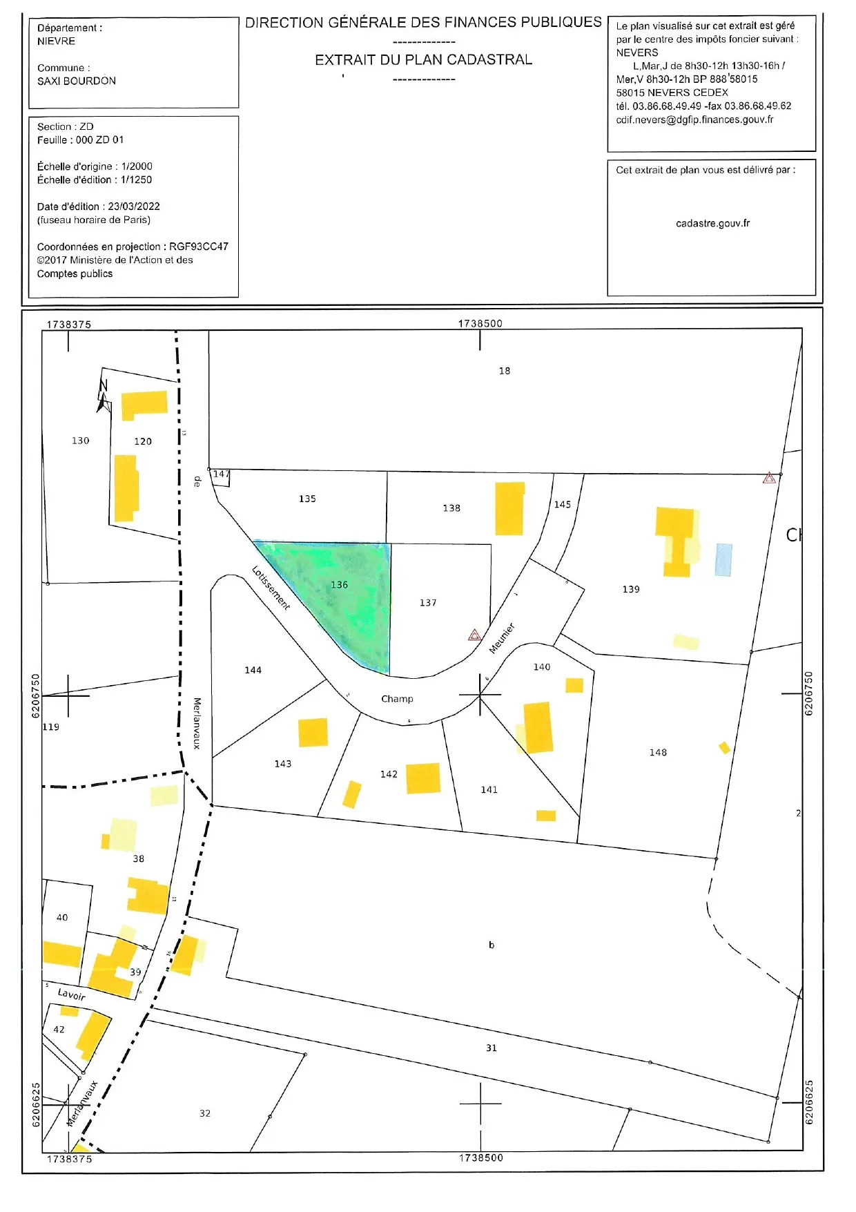 Vente Terrain à Bâtir à Saxi Bourdon - 1009 m² 