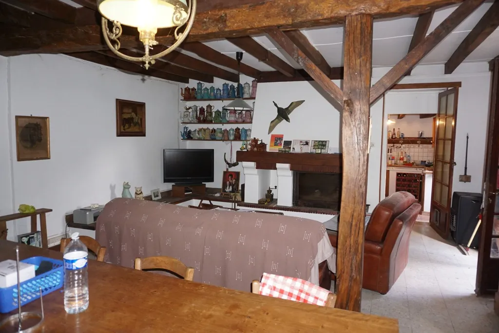 Vente de maison ancienne avec terrain à St Agnan 