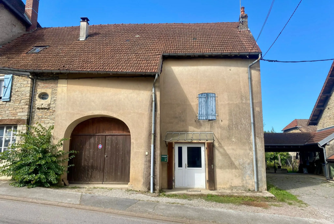 Maison mitoyenne 3 chambres avec jardin à Pagney 