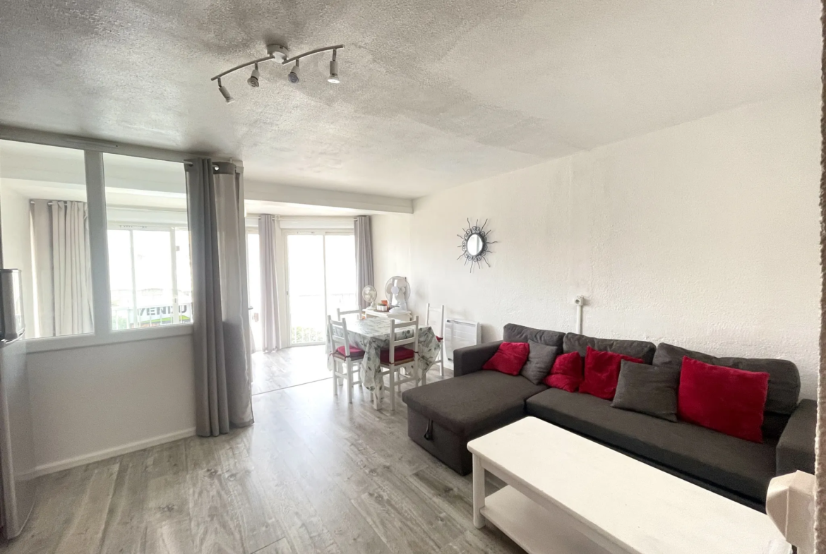 Agréable studio cabine avec vue mer à Le Cap d'Agde 