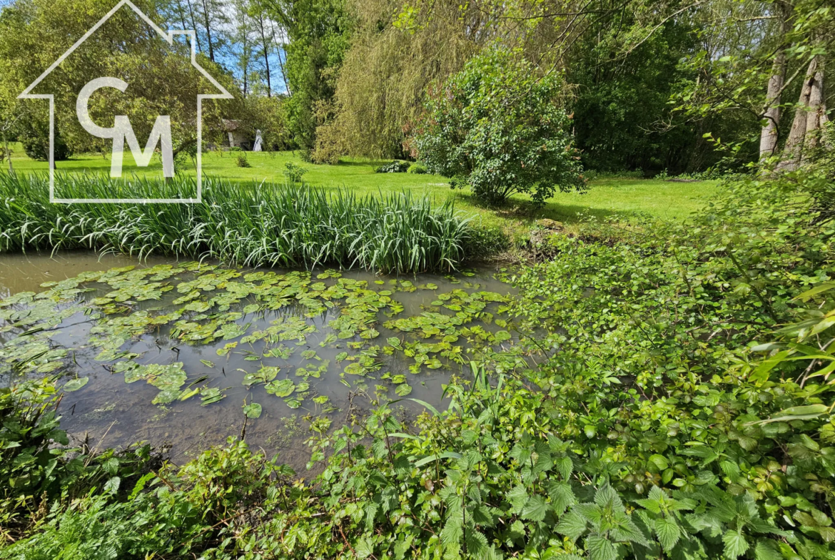 Maison 4 pièces avec dépendances et jardin clos à Ecueille 