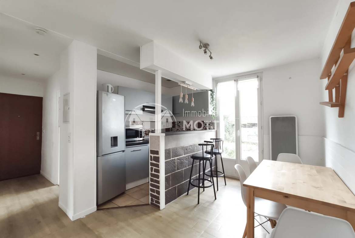 Vente Appartement F2 avec Jardin à Vitry sur Seine 