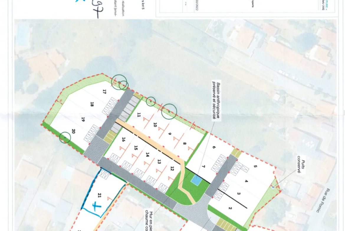 Terrain à vendre à Chaumes en Retz - 447 m² à 93 000 euros 