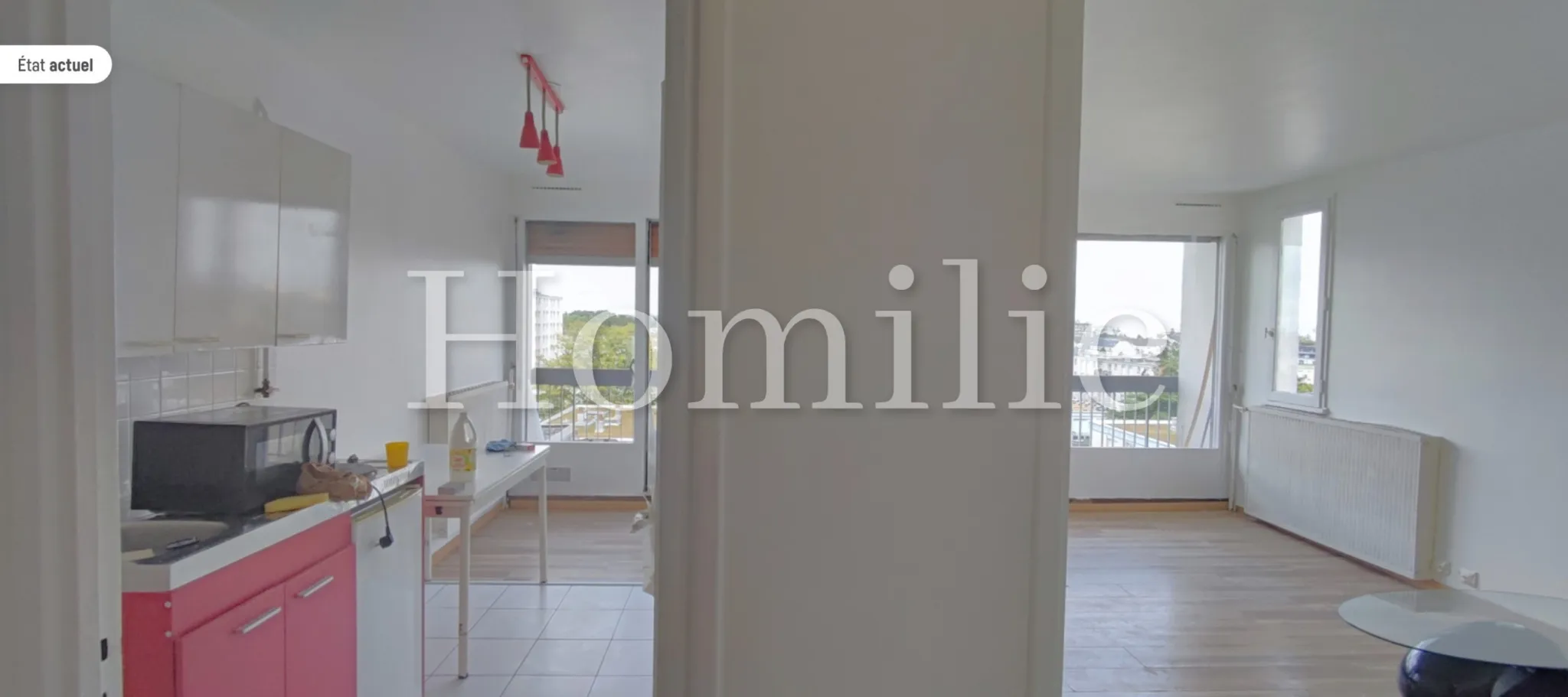 À vendre : Appartement lumineux 34,75 m² à Joué les Tours 