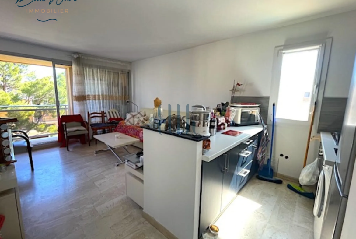 À vendre : T2 avec aperçu mer à Cavalaire-sur-Mer 