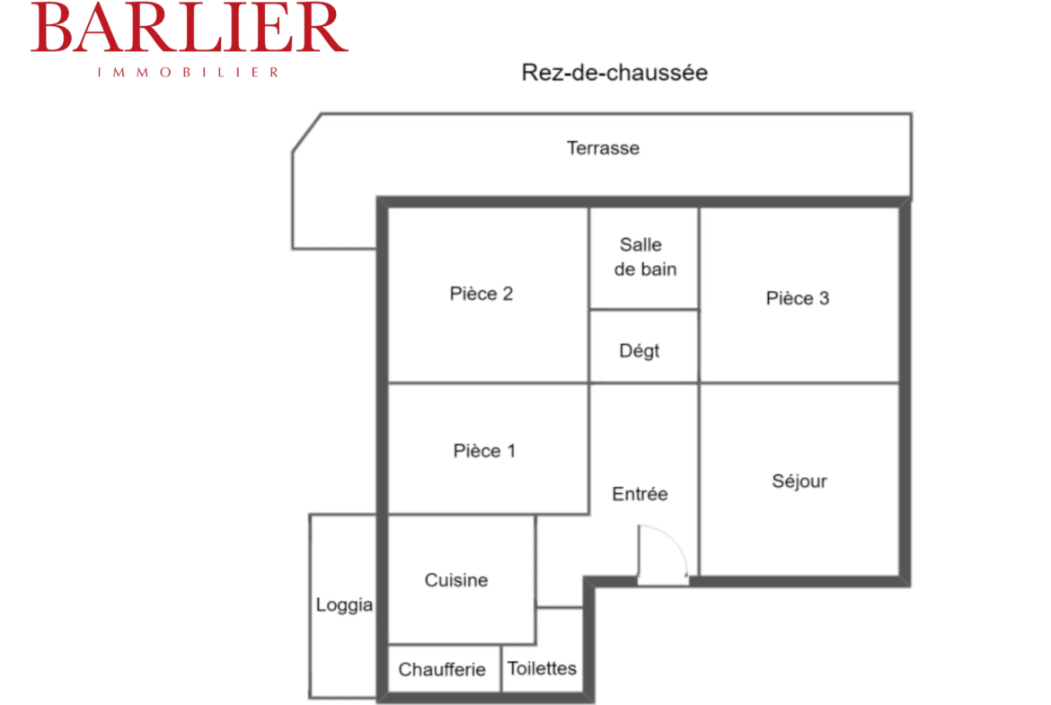 Appartement 3/4 pièces à Strasbourg - 82,03 m² avec terrasse 