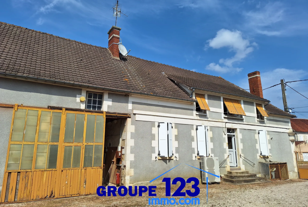 Maison ancienne à Hery - Secteur calme proche d'Auxerre 