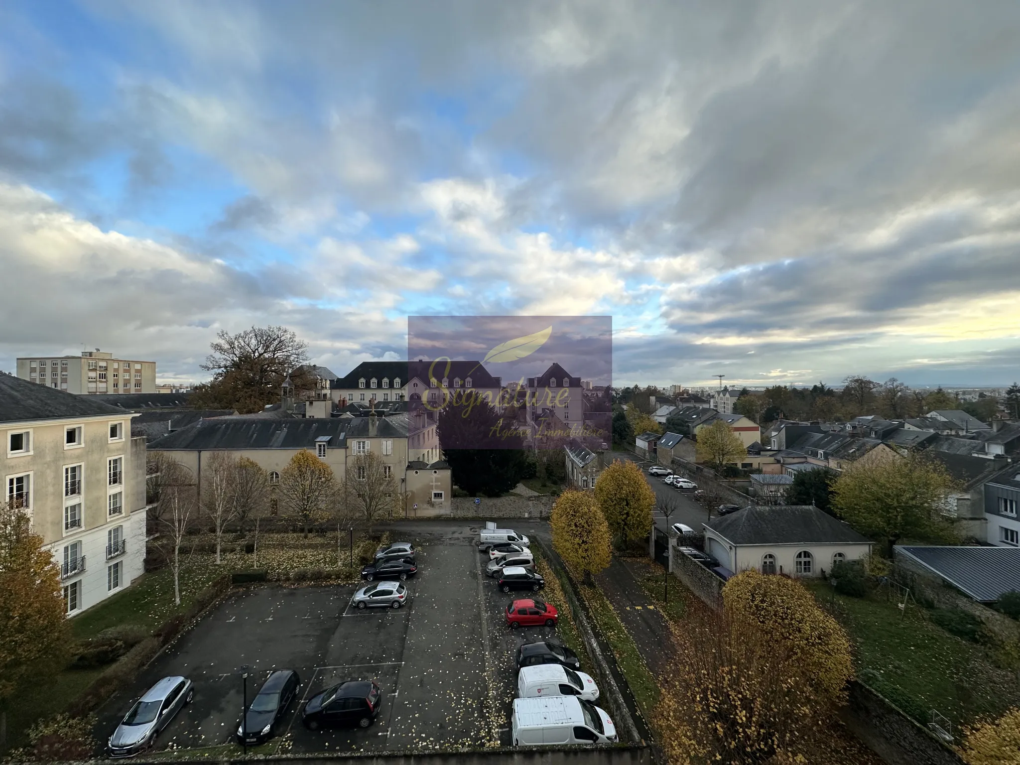 Appartement T3 au dernier étage, quartier Les Maillets, Le Mans 