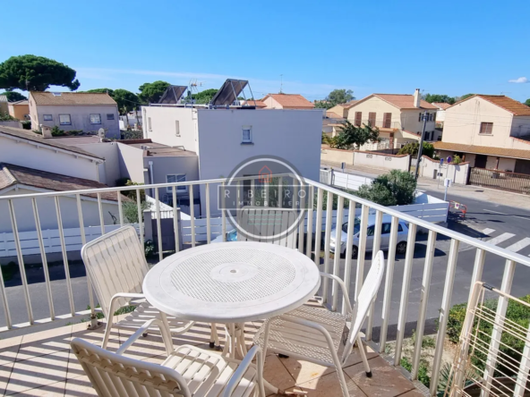 Appartement lumineux de type deux pièces à vendre au Grau d'Agde