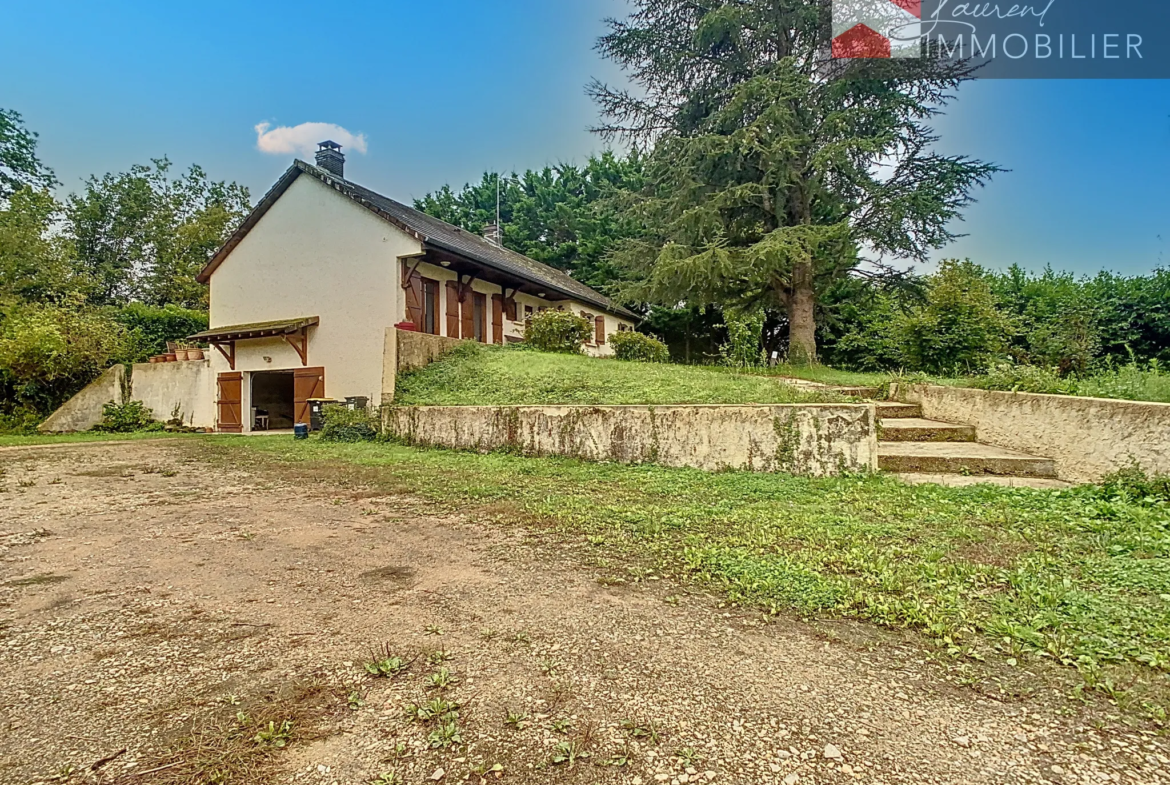 Maison à vendre à Ratenelle (71) : 4 chambres et jardin 