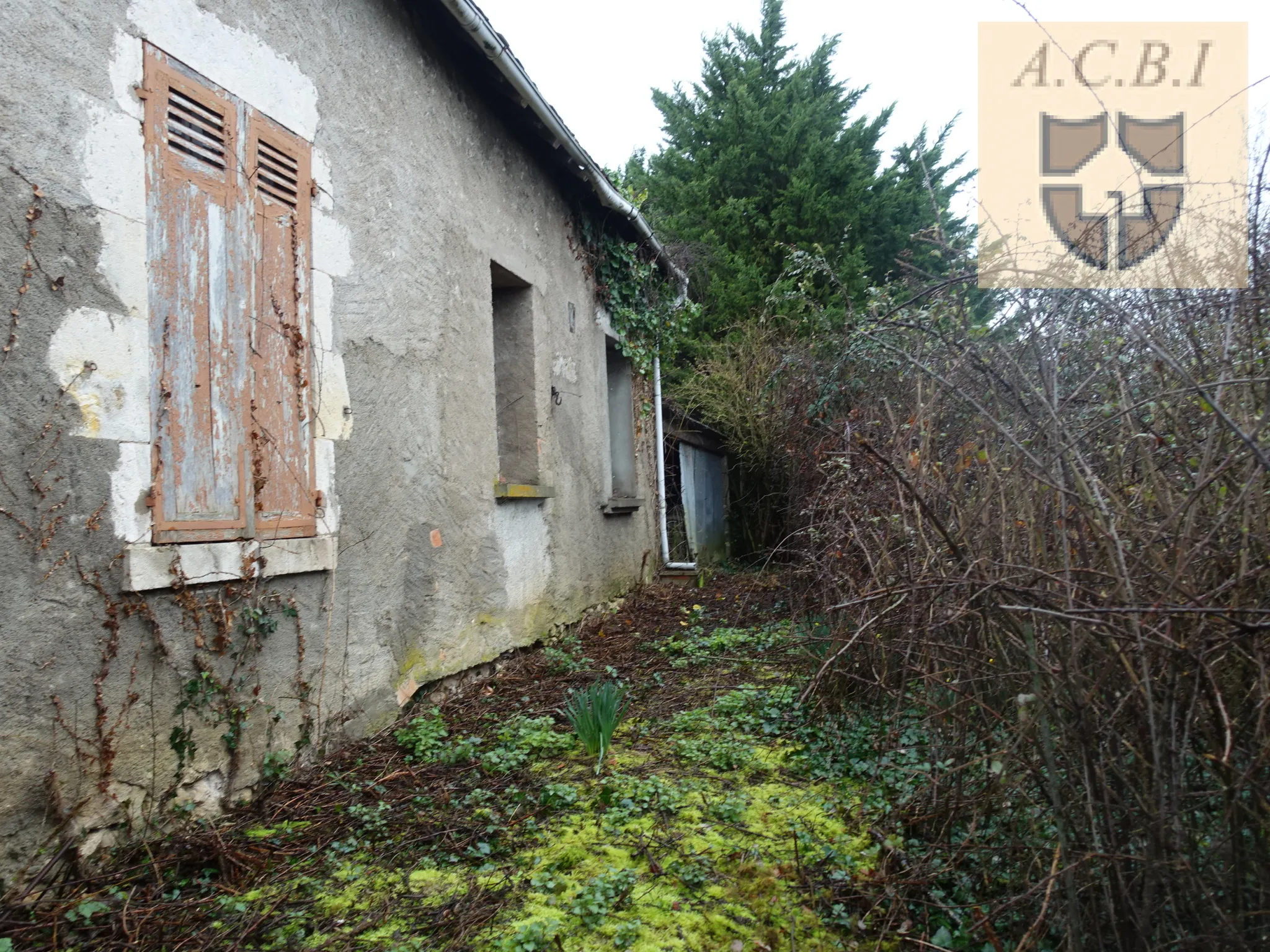 Maison à rénover près d'Oucques avec jardin et dépendances 