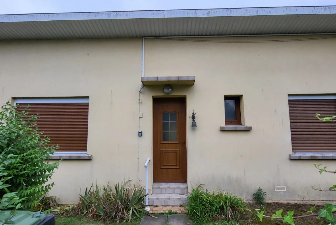 Pavillon à rénover près d'Abbeville avec logement complémentaire 