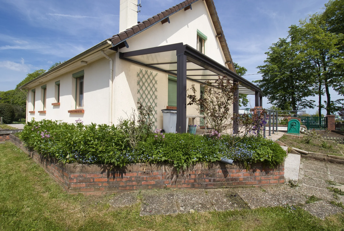 Pavillon lumineux avec jardin à Yvetot 