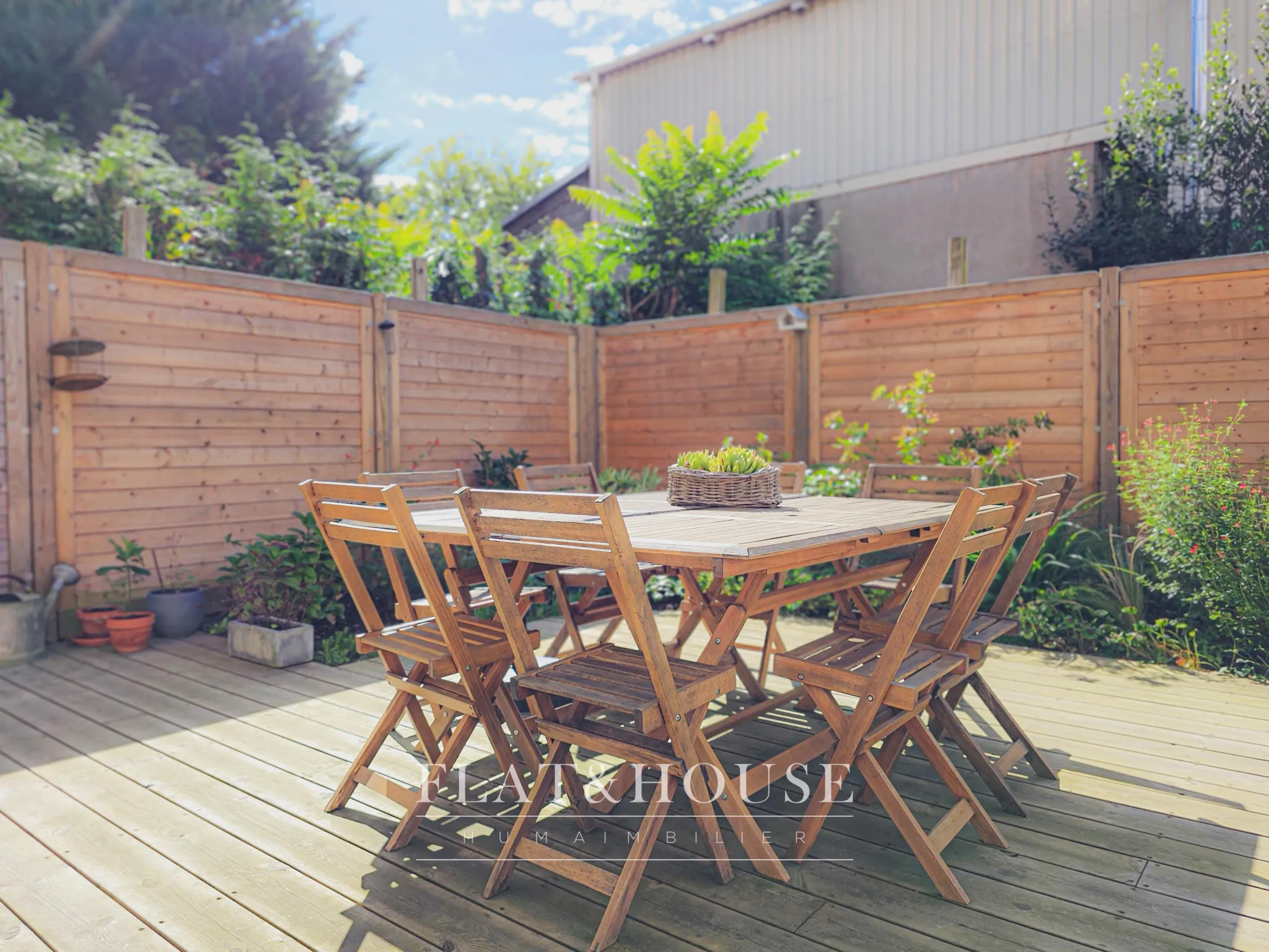 Appartement T2 avec jardin privatif à Nantes - Sainte Thérèse 