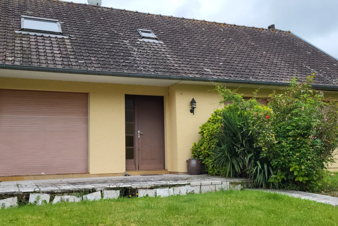 Pavillon individuel sur sous-sol à Nouvion, près de la Baie de Somme 