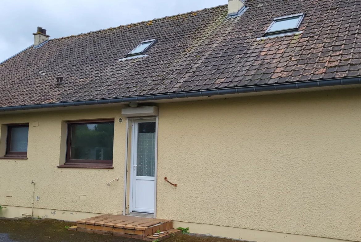 Pavillon individuel sur sous-sol à Nouvion, près de la Baie de Somme 