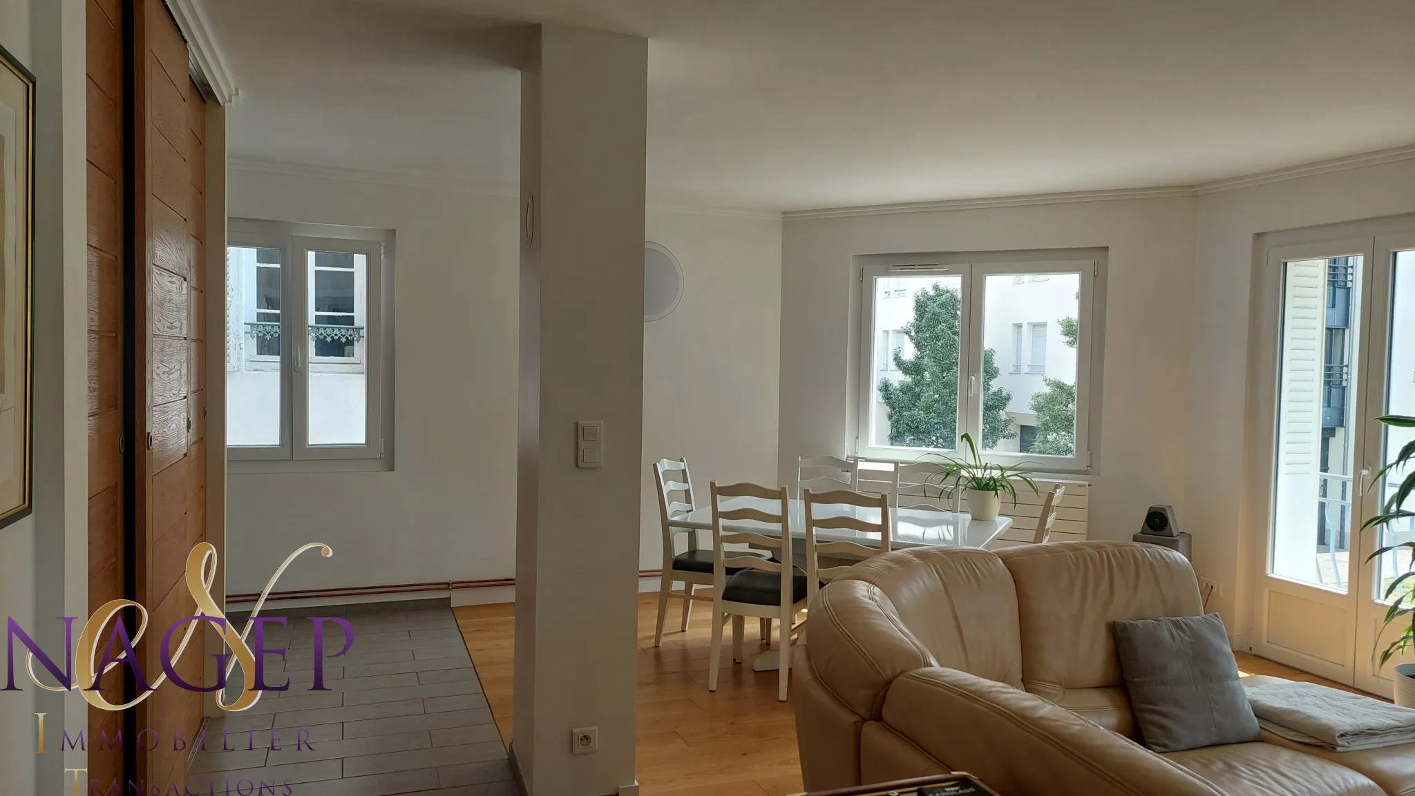 Appartement T4 en parfait état au cœur de Vichy avec garage 