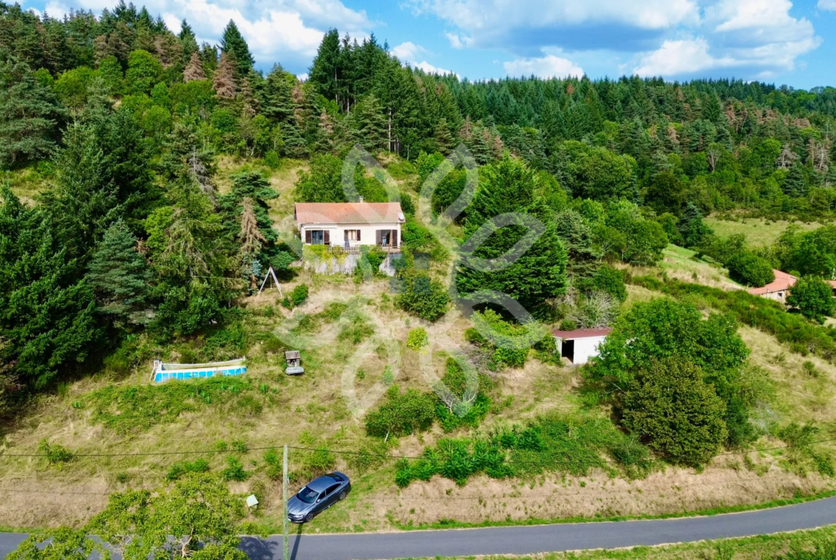 Maison avec Vue Panoramique à Champagnac-le-Vieux 