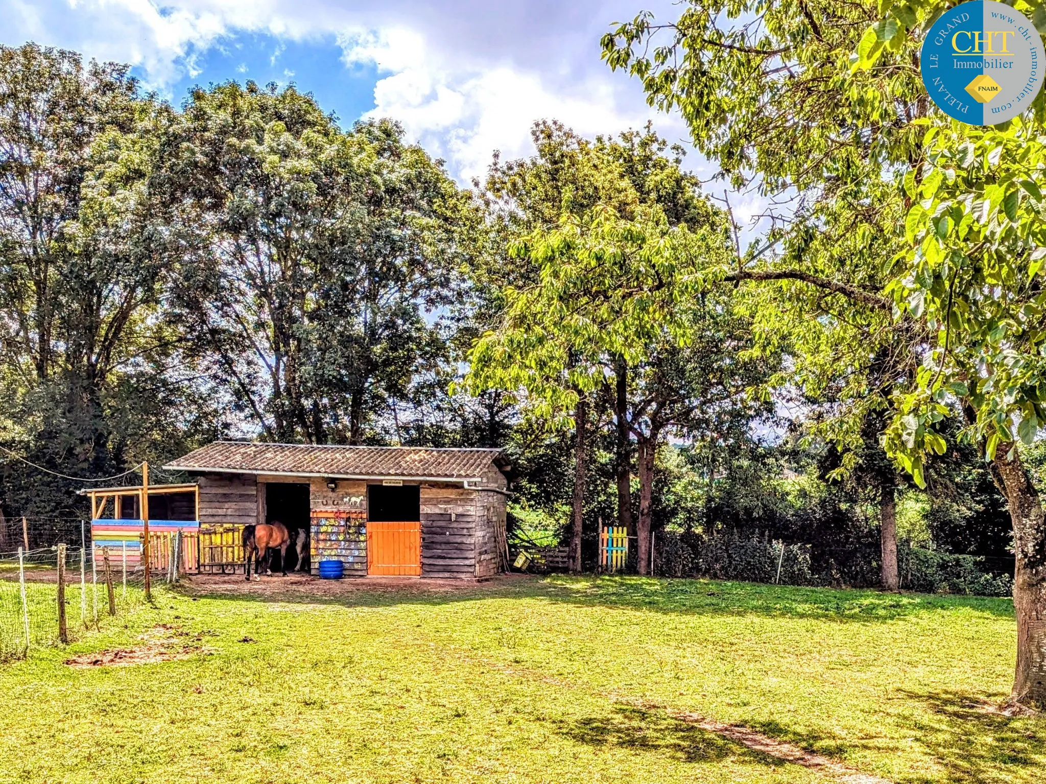 À Guer, maison 4 chambres avec terrain de 6331 m² 