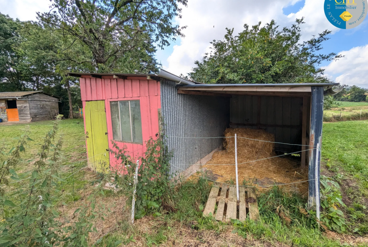 À Guer, maison 4 chambres avec terrain de 6331 m² 