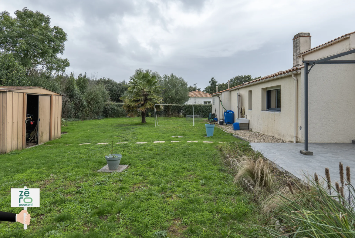 Lairoux : Maison lumineuse avec 3 chambres et jardin 