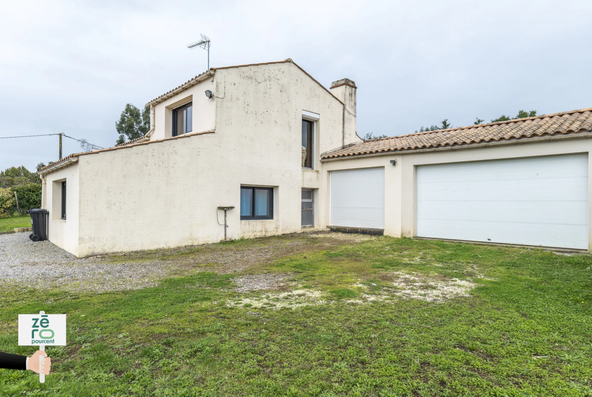 Lairoux : Maison lumineuse avec 3 chambres et jardin 