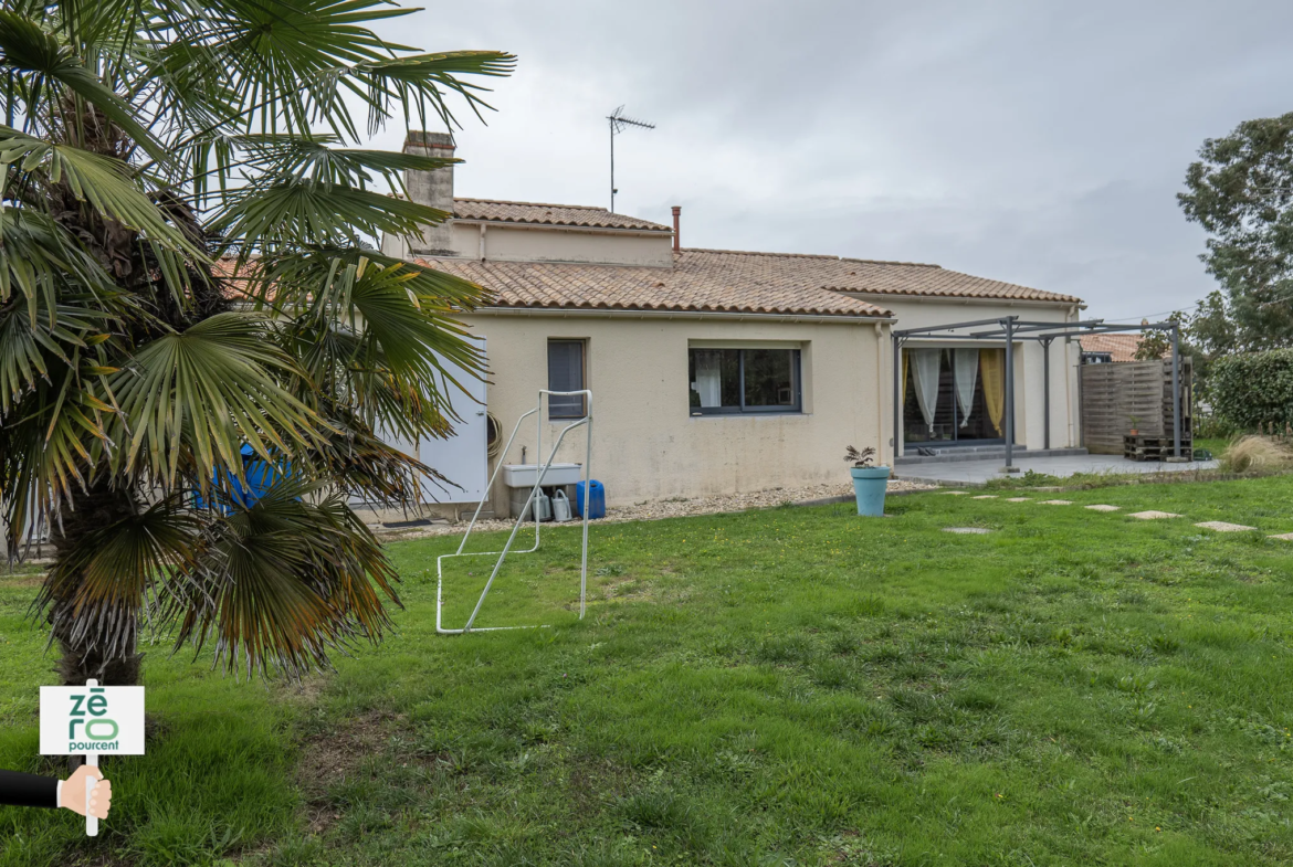 Lairoux : Maison lumineuse avec 3 chambres et jardin 