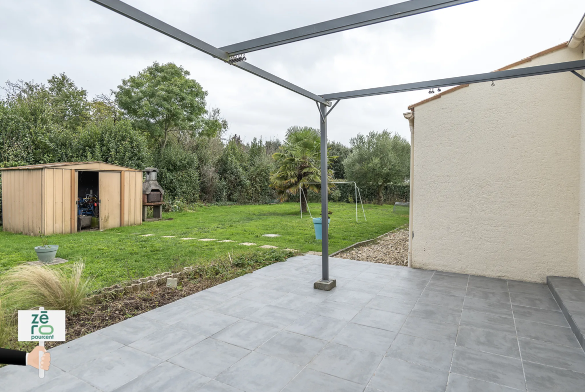 Lairoux : Maison lumineuse avec 3 chambres et jardin 