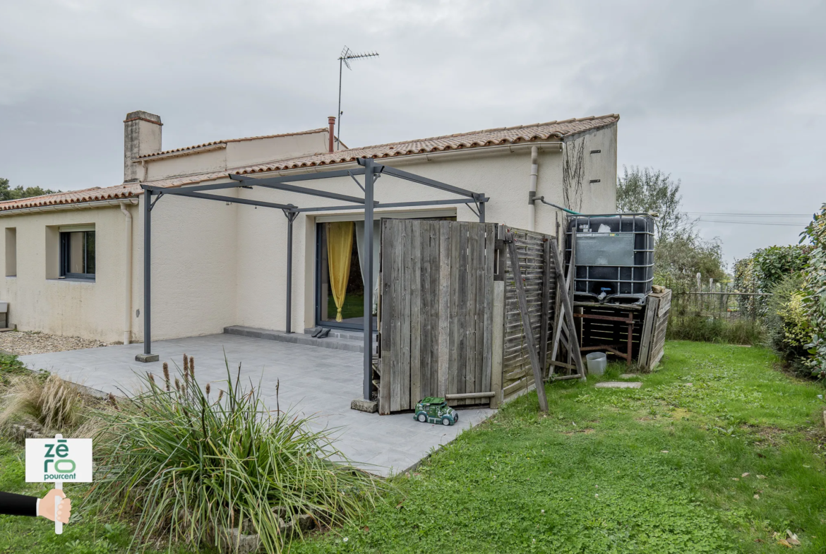 Lairoux : Maison lumineuse avec 3 chambres et jardin 