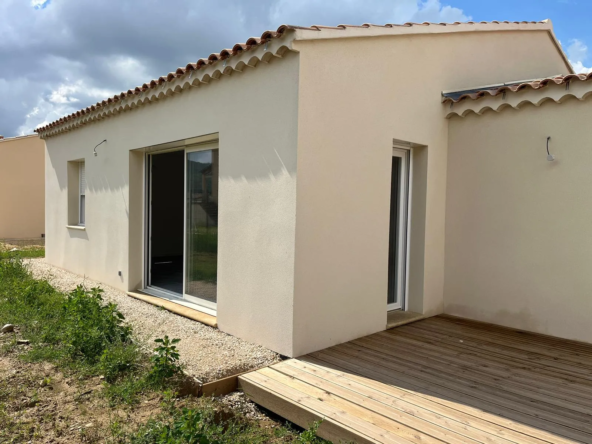 Villa neuve à Vaison la Romaine - 82m² avec garage et terrain