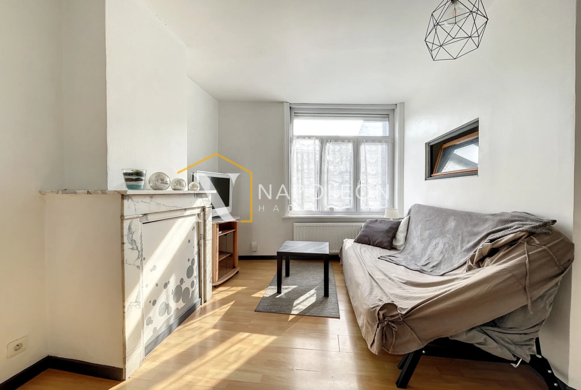 Vente appartement T1 rénové de 31 m² à Ronchin 