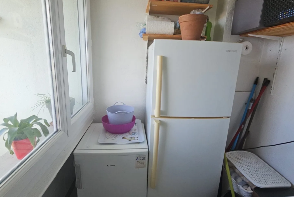 Appartement F3 traversant avec deux balcons à Saint-Étienne - Monthieu 