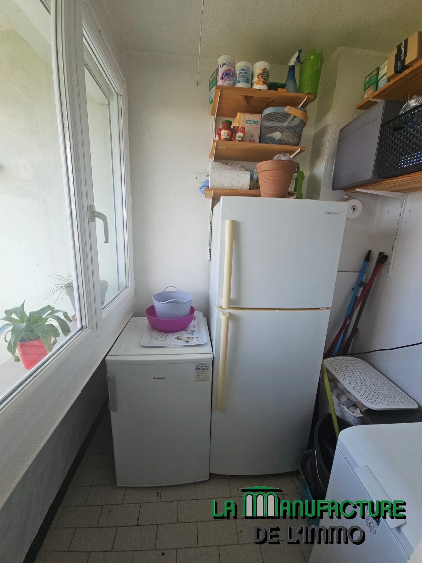 Appartement F3 traversant avec balcon à Saint-Étienne 