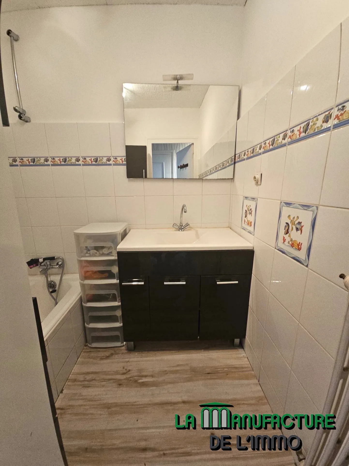 Appartement F3 traversant avec balcon à Saint-Étienne 