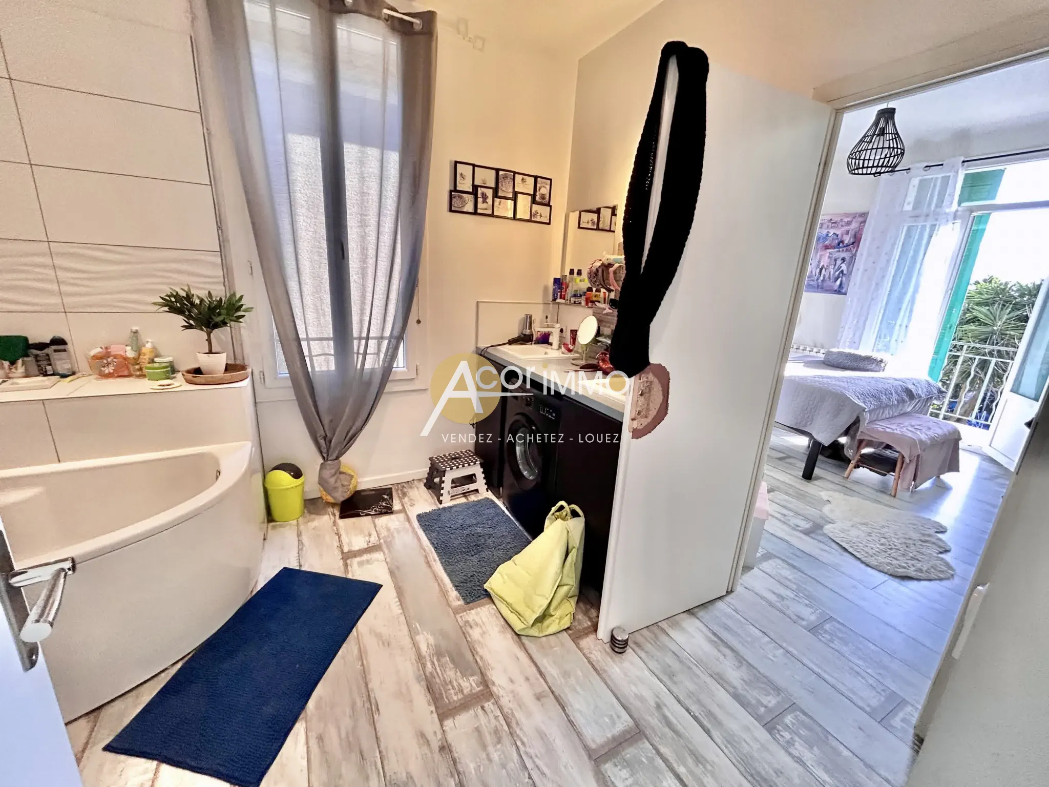 Appartement T4 avec jardin privatif à Toulon - Quartier Siblas 