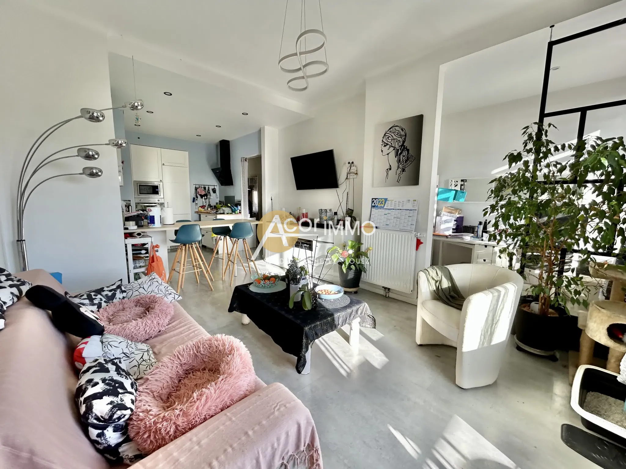 Appartement T4 avec jardin privatif à Toulon - Quartier Siblas 