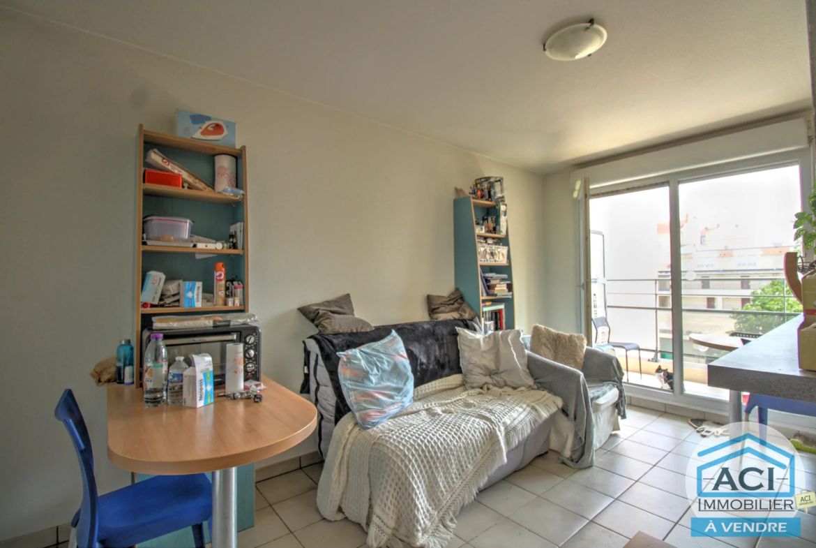 Appartement T2 à Lyon, 31,94 m² avec balcon 