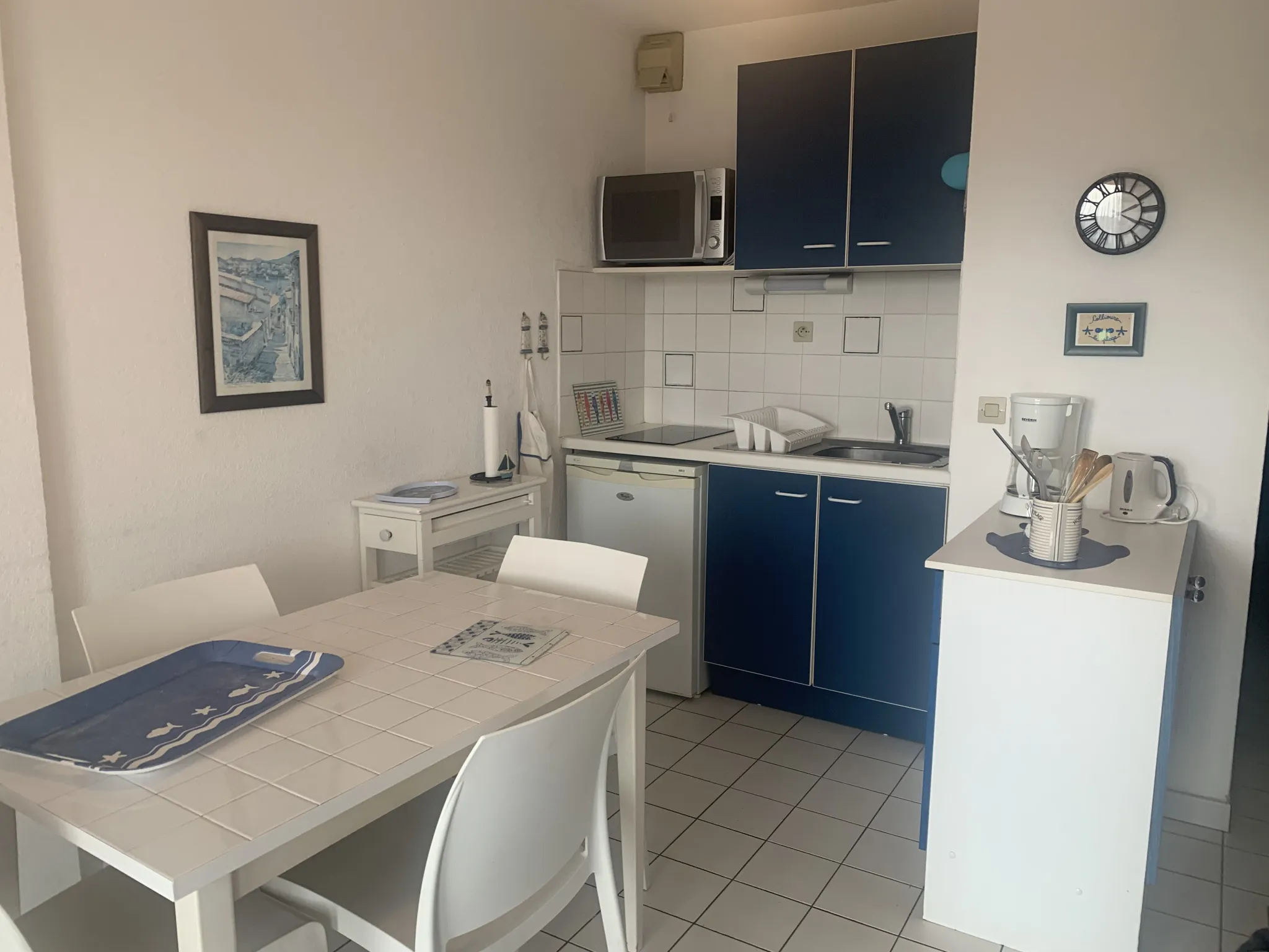 A vendre : Appartement T1 bis avec vue sur la mer à Collioure 