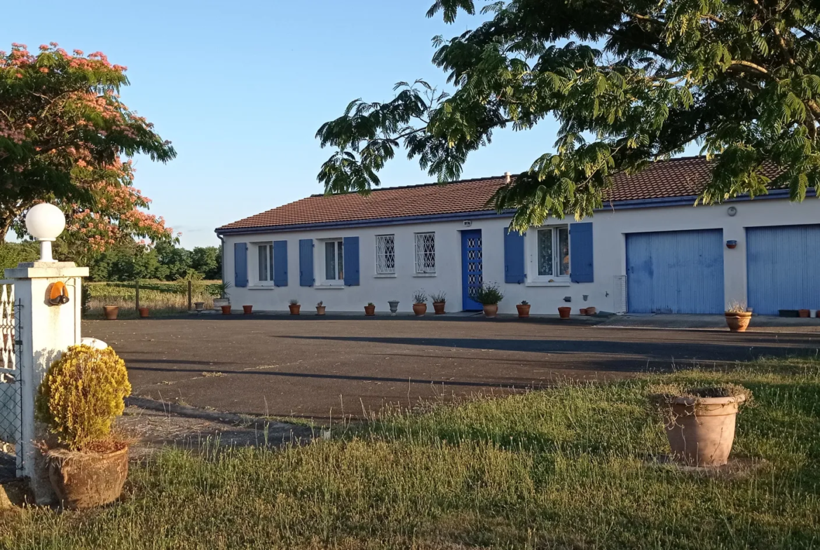 Maison 4 chambres avec vue sur l'estuaire de Gironde 