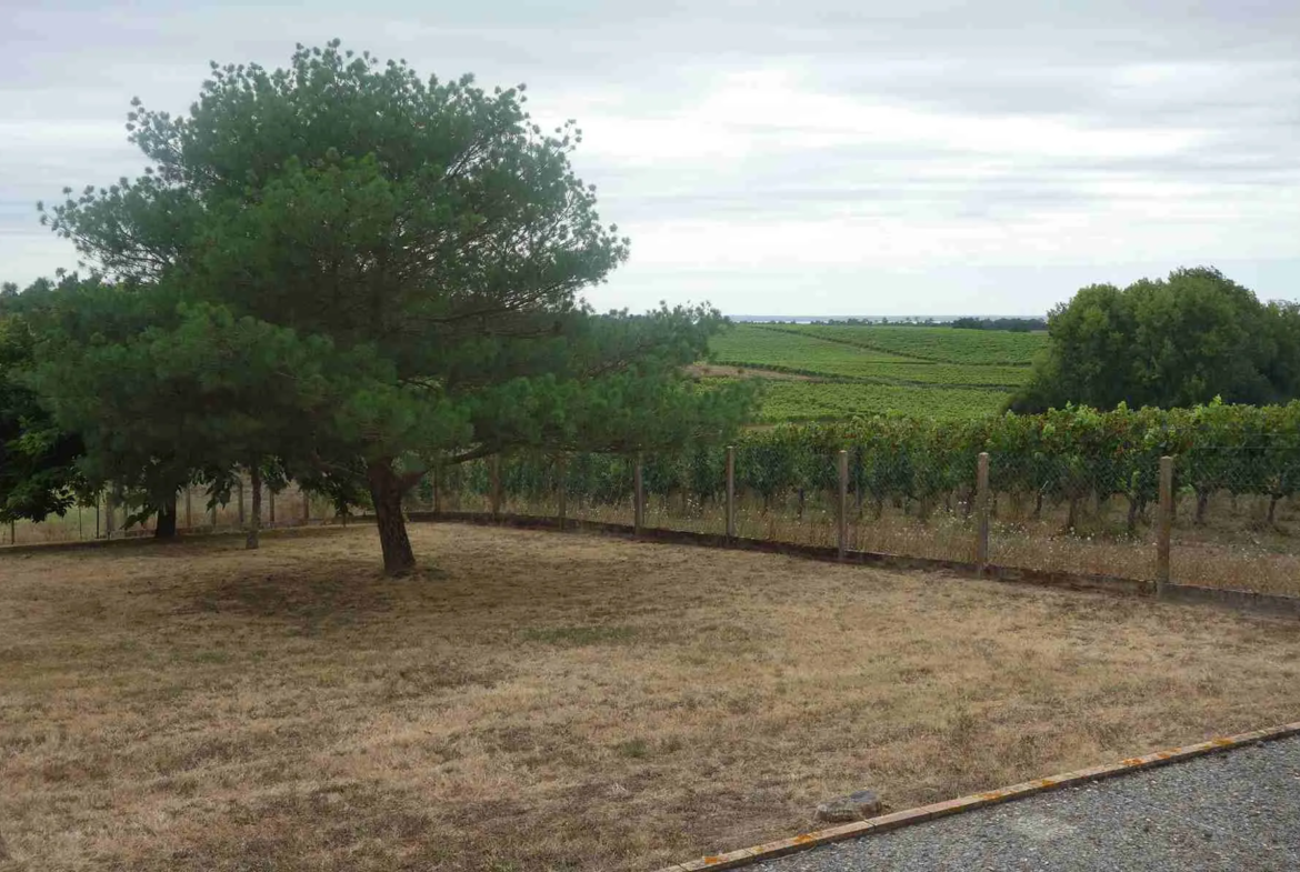 Maison 4 chambres avec vue sur l'estuaire de Gironde 