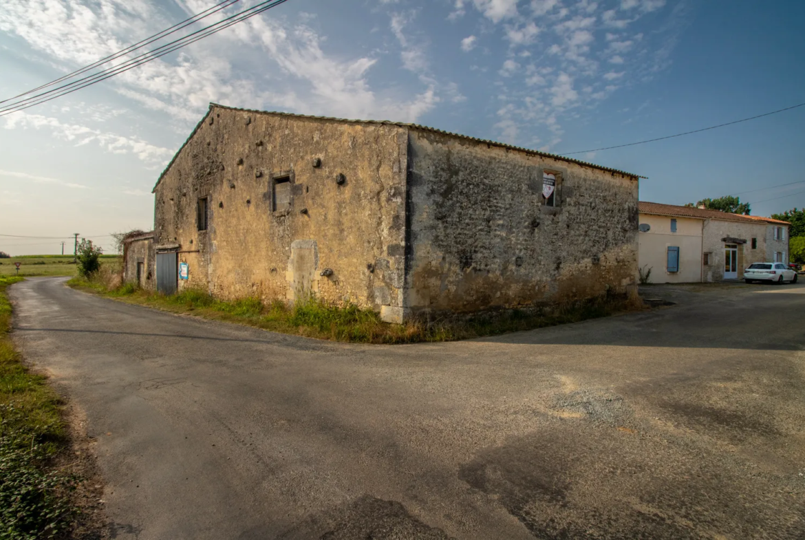 Bâtiment de 184 m2 à Saint-Savinien avec jardin 